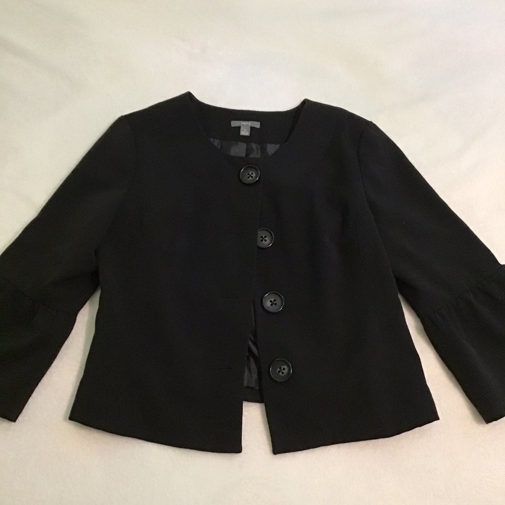 Apt 9 Black Bell Sleeve Jacket - Size 14
